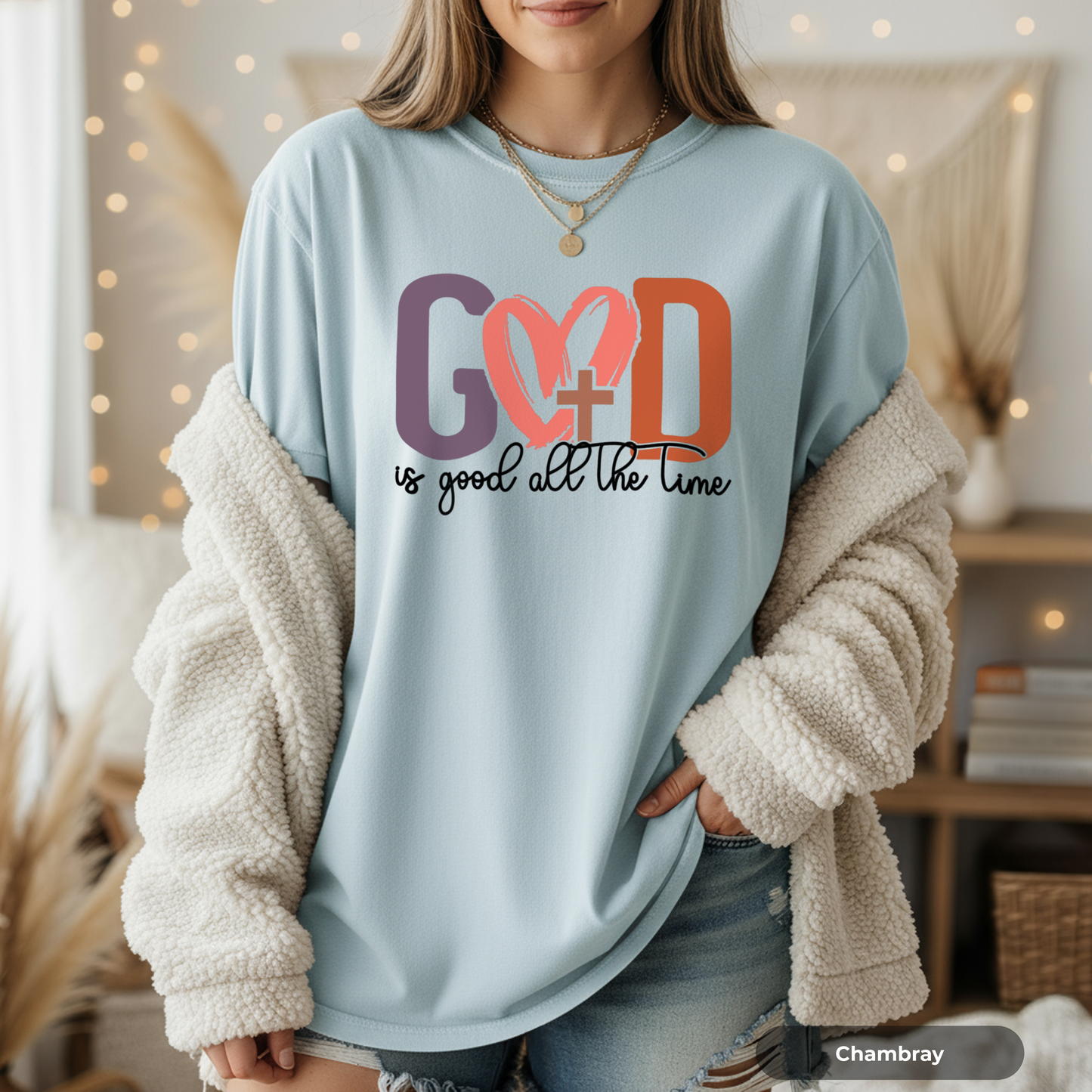 GOD IS GOOD ALL TIME T-SHIRT