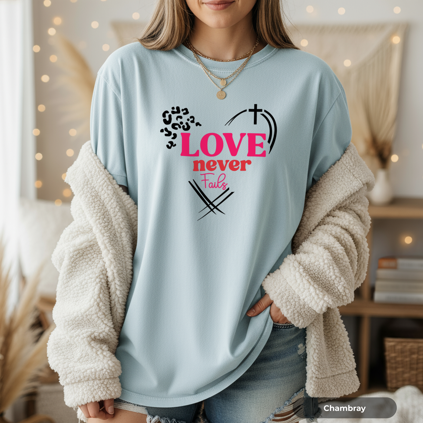 LOVE NEVER FAIL T-shirt