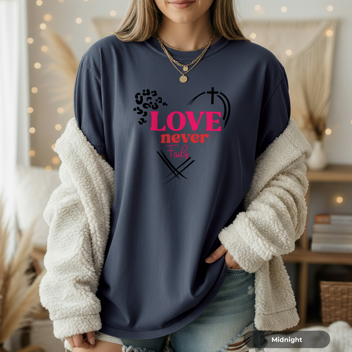 LOVE NEVER FAIL T-shirt