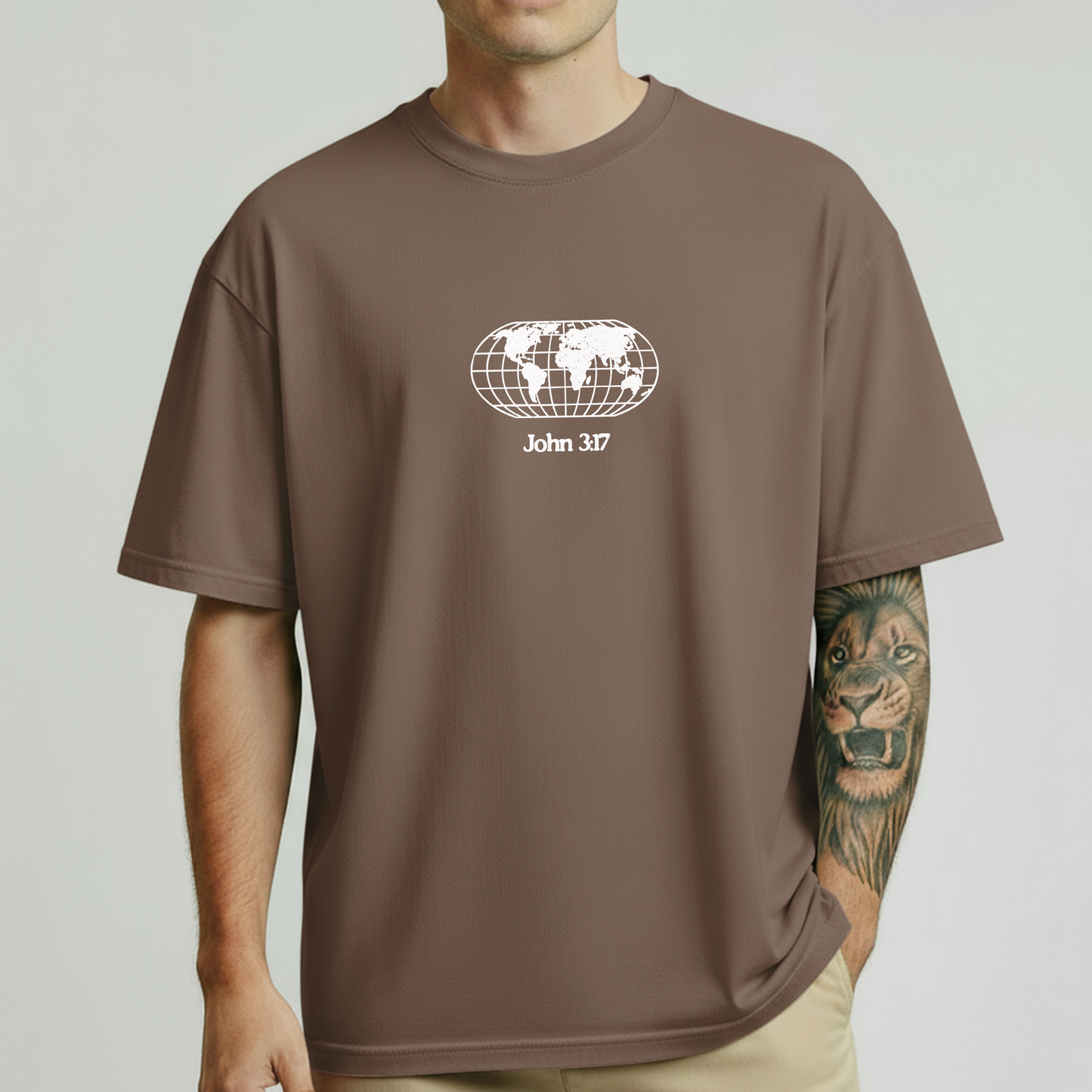 Men Religious God Save the World TSHIRT