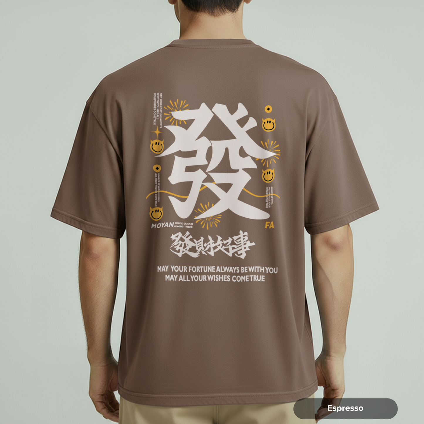 MAY ALL FORTUNE T-SHIRT CONFORT COLOR